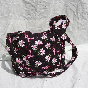 Handmade Breast Cancer Awareness Shoulder Bag